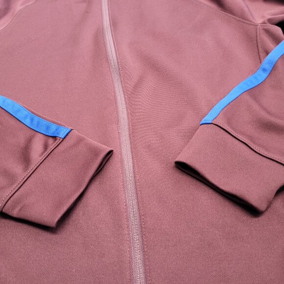 Old Navy Active Jacket Womens Large Long Sleeve Full Zip Go Dry Pockets Brown - Picture 6 of 13